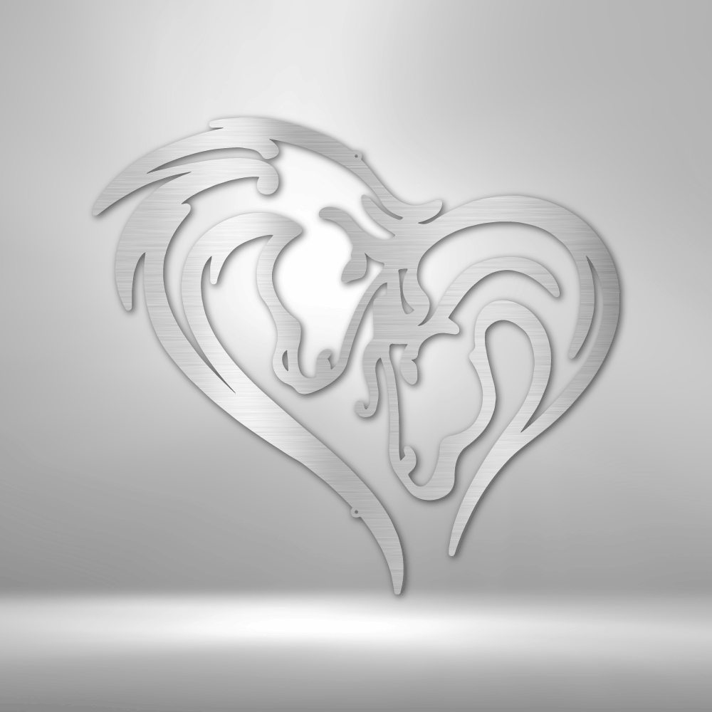 Horse Love - Steel Sign