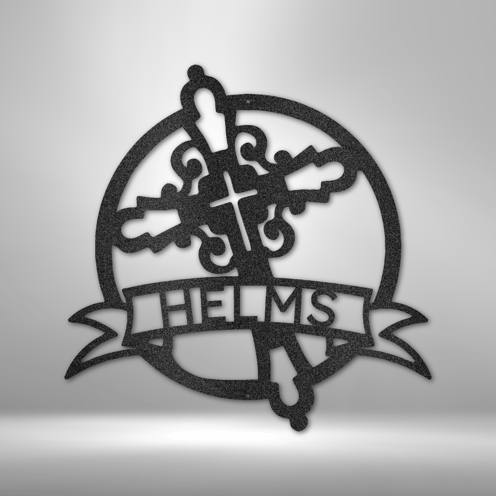 Catholic Monogram - Steel Sign